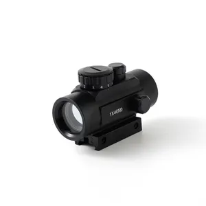 1X40ORD红点光学瞄准镜1x40可调绿色红色反射照明狩猎范围11毫米20毫米安装