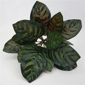 <span class=keywords><strong>Piante</strong></span> simulate sempreverdi foglia di Banana pianta decorazione della parete verde simulata pianta d'<span class=keywords><strong>arredo</strong></span> morbido persiana - Product Image 5