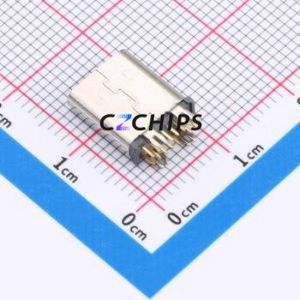 GT-<b>USB</b>-7035D <b>USB</b> Connector Through hole Component (THT) Connector Type-C <b>USB</b> <b>2.0</b> Female Through Hole - Product Image 2