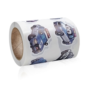 Cute Vinyl Pvc Sticker <b>Roll</b> Custom - Product Image 1