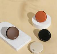 Diffuseur d'arômes pour voiture en forme de coquille ronde en plastique, perles aromatiques, parfum pour voiture, aromathérapie pour la sortie de climatisation du véhicule