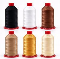 Fil à coudre 100% nylon, haute résistance à la traction, couleur inaltérable, pour cuir, sacs, chaussures et tissus d'ameublement