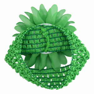 30 ألوان الطفل الاطفال رباط شعر الشيفون زهرة عقال للفتيات الزهور بالجملة إكسسوارات الشعر أغطية الرأس محبوك عقال - Product Image 5