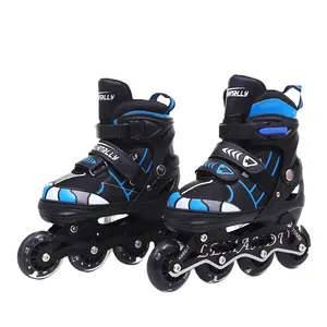 Custom Luxe Design Goedkope Ademende Duurzame Intrekbare Inline Skates Rolschaatsen Schoenen