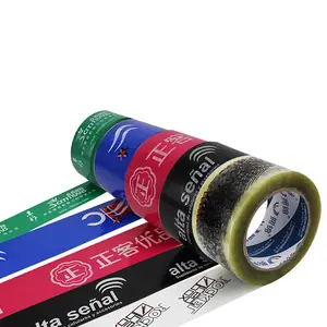 無料サンプルボップコーフルカスタムロゴ印刷パッキングテープOppパッケージ自己粘着テープ