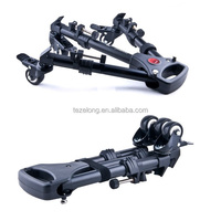 Trépied pliable YUNTENG YT-900 avec roulettes en aluminium pour studio photo, vidéo, éclairage, verrouillable, pour diffusion en direct
