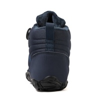 Femmes hommes hiver pieds nus bottes chaud minimaliste large orteil boîte neige bottes zéro goutte semelle extérieur résistant à l'eau bottines