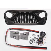 Gobison Nouveau Design pour Accessoires 4x4 Tout-Terrain Grille Avant de Voiture pour JEEP Wrangler JL