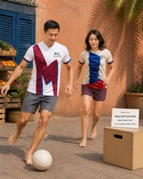 2026 2027 Südamerikanische Stil-Kollektion Moderne Fußballtrikots Inspirierte Designs Spielerversion Fanversion Lieferant OEM ODM