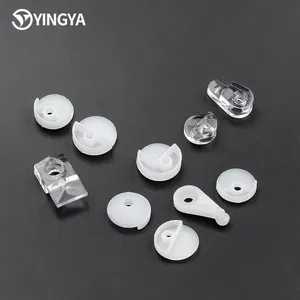 Glas Winkelschnalle Kunststoff-Spiegelschnalle feste Halterverbinder und Regalhalterungen