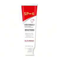 Dentifrice blanchissant probiotique SP-6 120g pour usage domestique, élimination de la mauvaise haleine et nettoyage des taches