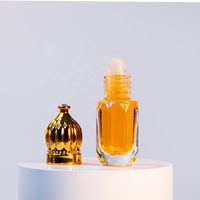 Offre Spéciale Vente Directe D'usine 3ml 6ml 10ml Verre Roller Ball Bouteille Vide Huile Essentielle Bouteille De Parfum avec Bouchon