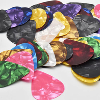 Custom LOGO 0.46/0.6/ 0.71/0.81/0.96/ 1.2/1.5mm Music Picks Sheet Celluloid Guitar Plectrum Guitar Picks