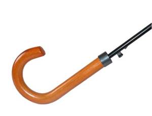 Parapluie droit à ouverture automatique avec impression sérigraphique, changement de couleur humide, avec notes de musique personnalisées - Product Image 5