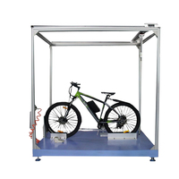 Plataforma de prueba de límite de tamaño del vehículo Máquina de prueba integral de bicicleta Máquina de prueba de durabilidad y resistencia estructural de bicicleta