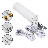 Antenne omnidirectionnelle verticale extérieure à gain élevé 3G/4G/LTE/5G 698-2700MHz Amplificateur de signal de téléphone portable/Répéteur cellulaire
