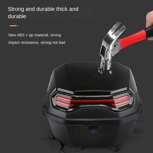 Cajas Traseras Universales para Motocicleta, de Plástico Verde, con Batería Grande y Reforzada, Tipo Maletero para Coche Eléctrico, de Fuente Verde - Product Image 3