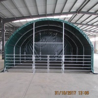 Tente pour animaux de ferme, chèvre, bétail, cheval, portable, 6x6m, vente chaude