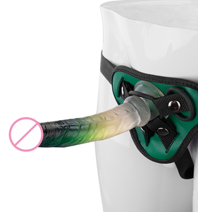 OEM Releastic <strong>Dildo</strong> <strong>Plastic</strong> Penis with Belt Sex Toy for Lesbian Sex Toys Strap on <strong>Dildo</strong> Penis with Belt for Women - Product Image 4