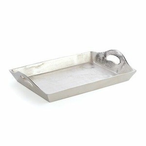 Metal para la decoración del hotel y el regalo de lujo de aluminio bandejas de servir plato brillante pulido Mesa decorativa galvanizada - Product Image 5