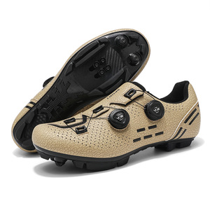 Nouvelles chaussures de cyclisme respirantes perforées <span class=keywords><strong>pour</strong></span> route et <span class=keywords><strong>VTT</strong></span>, unisexe, avec système de fixation sans clip, <span class=keywords><strong>pour</strong></span> la course - Product Image 4