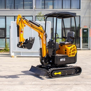Excavatrice HT13 HT16 HT18 HT20 Nouveau design Mini pelle pelleteuse avec chargeur à godet de 0.025 capacités - Product Image 1