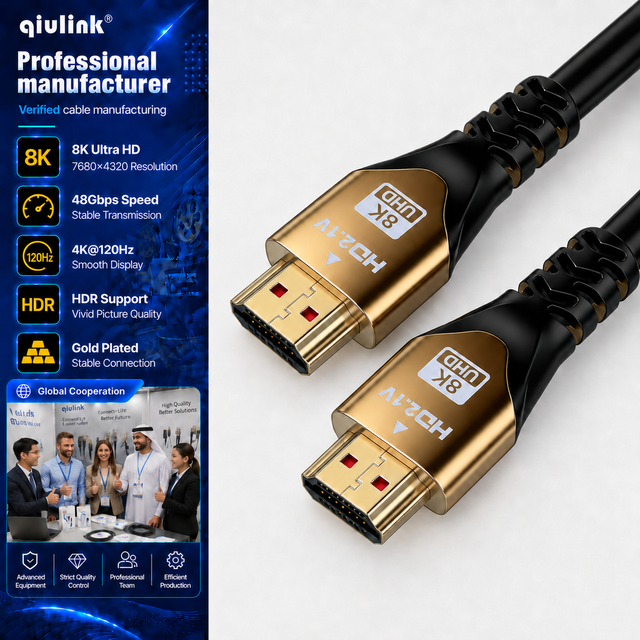 Ultra High Speed 8K HDMI Cable 2.1 48Gbps 8K 60Hz 4K 120Hz eARC HDR10+ HDMI Cord for PS5 Xbox Series X Projector Monitor 0.5m-5m
