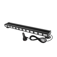 Neue doppelseitige LED-Leuchte für Not fahrzeuge LED-Leuchten auf dem Dach Magnetisch Bernstein Warnung Blinkende Licht leisten Abschlepp wagen 12V hoch