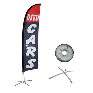 Ngoài trời bay phong cách cánh beachflag biểu ngữ Rod 2.4m 3.5m 4.7M lông tổ chức cờ cực - Product Image 4