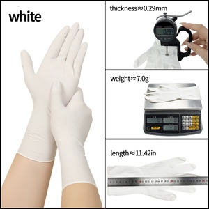 <span class=keywords><strong>Gants</strong></span> en nitrile <span class=keywords><strong>jetables</strong></span> blancs à manchette longue <span class=keywords><strong>de</strong></span> 12 pouces, <span class=keywords><strong>de</strong></span> qualité alimentaire, pour le nettoyage des <span class=keywords><strong>toilettes</strong></span>, la vaisselle et l'usage domestique - Product Image 2