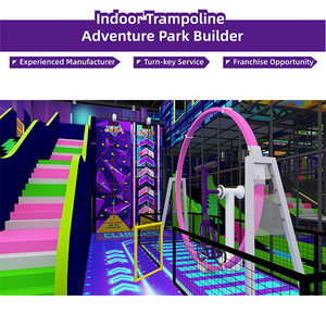 Bettaplay Équipement de <span class=keywords><strong>parc</strong></span> de trampoline intérieur personnalisé Aire de jeux commerciale pour enfants adultes Centre de divertissement familial 3000 m² - Product Image 3