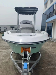 Bateau de pêche sportive en fibre de verre FLIT-620B pour loisirs personnels, bateau à moteur acceptable - Product Image 5