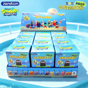 Vente en gros de figurines miniatures authentiques en PVC des habitants de Bikini Bottom, boîte mystère, jouets amusants, abstraits, tendance, à collectionner pour tous les âges - Product Image 1