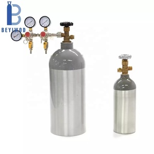 DOT 2.5lb 5lb 10lb 15lb 20lb İçecekler için <span class=keywords><strong>Co2</strong></span> Gaz Alüminyum Tüpü, Saplı <span class=keywords><strong>Co2</strong></span> Regülatörü ile Bira/Soda/Akvaryum/Yarış Arabası Kullanımı için - Product Image 4