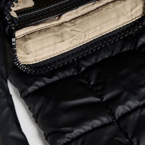 Sac bandoulière matelassé en nylon personnalisé pour femme, imperméable, de voyage, mini messager, portable, réglable, avec fermeture éclair - Product Image 3