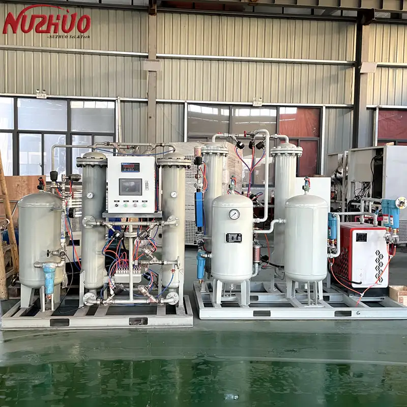 NUZHUO Nitrogen Production Capacity Around 50m3/h And 80m3/h Gaseous Nitrogen Production Plant