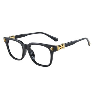 Gafas <span class=keywords><strong>de</strong></span> <span class=keywords><strong>Lectura</strong></span> Unisex <span class=keywords><strong>de</strong></span> Estilo Europeo Americano 2273, Montura Cuadrada, <span class=keywords><strong>Lentes</strong></span> Transparentes, Montura Negra Clásica, <span class=keywords><strong>para</strong></span> Presbicia, <span class=keywords><strong>para</strong></span> Rostro Ovalado - Product Image 6