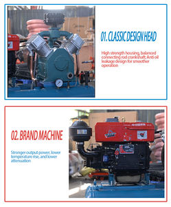 ספק סיני Kaishan 25hp 18.5kw הדדיות כרייה מדחס אוויר למכירה - Product Image 5