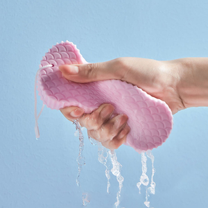 Esponja exfoliante para baño, limpieza corporal, eliminación de piel muerta, masajeador, cepillo de limpieza para ducha, esponja exfoliante, esponja mágica - Product Image 4