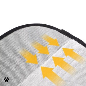 Gant anti-poils pour animaux de compagnie, rond, en polyester, pour chats à poils longs, usage domestique - Product Image 1