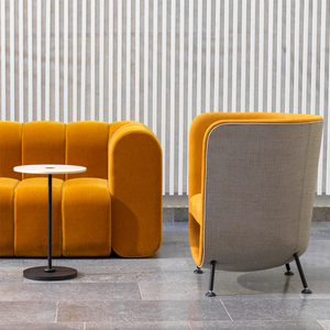 Moderno ufficio area di sosta in <span class=keywords><strong>pelle</strong></span> chaise lounge sedia di svago moderno con contenitore per la vendita - Product Image 4