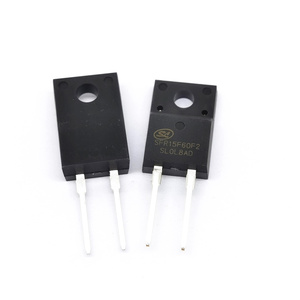 SFR15F60F2 TO-220F صمام ثنائي سريع الاسترداد جديد وأصلي 15 أمبير 600 فولت - Product Image 1