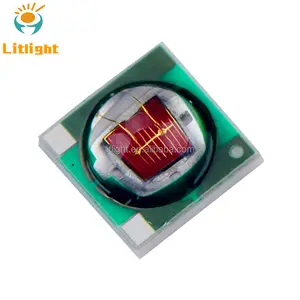 رقائق ليد smd, رقائق ليد باللون الأحمر القاروص موديل SMD3535 تعمل بالطاقة العالية ، ألوان أحمر عميق ، لون أحمر ساخن ، الموديلات التالية 630nm 635nm 640nm 635nm 640nm 645nm 650nm 660nm 670nm 680nm 690nm 700nm ، بقوة 1W 2W 3W 3535 smd