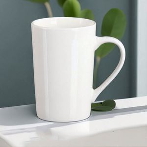 แก้วกาแฟเซรามิกสีพื้นดีไซน์ใหม่ทันสมัยพร้อมหูจับ แก้วนมความจุมาก - Product Image 2