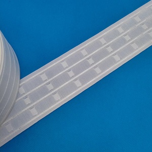 Trung Quốc Nhà máy giá rẻ Giá 100% Polyester sóng rèm xếp li băng đối với trang chủ - Product Image 1