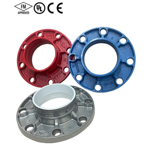 Raccords de tuyauterie ductile FM UL à raccordement <span class=keywords><strong>rapide</strong></span>, à rainures, PN10, avec doublure en <span class=keywords><strong>ciment</strong></span> - Product Image 2