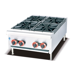 थोक निर्मित गैस कुकर स्टेनलेस स्टील 1/2/4/6 बर्नर टेबल गैस स्टोव गैस - Product Image 3