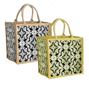 Bolsas de Yute para Compras, Bolsas de Yute Grandes con Estampados Modernos, Fabricadas en India, Bengala Occidental, Calcuta - Product Image 3