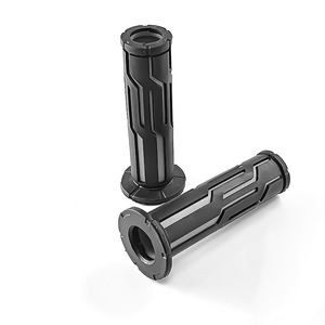 Qiangye <b>Motorcycle</b> Handlebar <b>Grips</b> 6 Inch Black Silver Red Gold Blue Universal Modification Parts Unique Appearance - Product Image 1