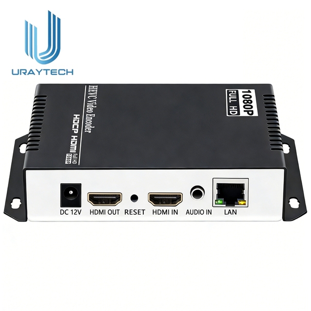 3.5mm Audio H.264/H.265 Wedding Live Streaming Hardware Video Encoder